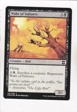 MTG: Eternal Masters: Wake of Vultures **FOIL** - Image 1