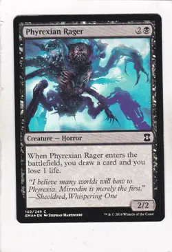 MTG: Eternal Masters: Phyrexian Rager **FOIL** - Image 1