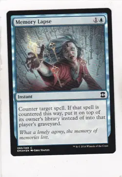 MTG: Eternal Masters: Memory Lapse **FOIL** - Image 1