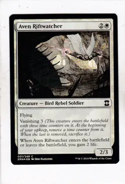 MTG: Eternal Masters: Aven Riftwatcher **FOIL** - Image 1