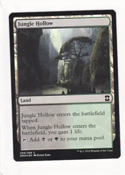 MTG: Eternal Masters: Jungle Hollow *Foil* - Image 1