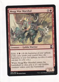 MTG: Eternal Masters: Mogg War Marshal *Foil* - Image 1