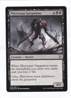 MTG: Eternal Masters: Phyrexian Gargantua **FOIL** - Image 1