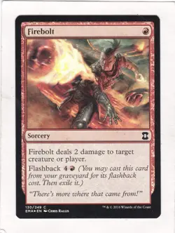 MTG: Eternal Masters: Firebolt **FOIL** - Image 1