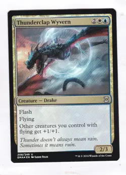 MTG: Eternal Masters: Thunderclap Wyvern **FOIL** - Image 1