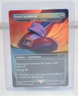 MTG - Power Sneakers - SLD Sonic x Secret Lair Drop Rainbow Foil 2099 - Image 1