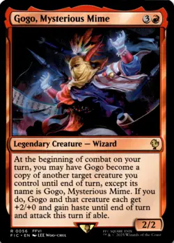 MTG Gogo, Mysterious Mime Normal NM Commander: FINAL FANTASY Magic 56 - Image 1