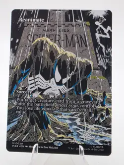 MTG Marvel's Spider-man Reanimate (BORDERLESS) #0020 Regular NM - Image 1