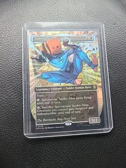 MTG Spectacular Spider-man Textured Foil Fantastic 4 - Image 1