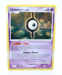 Unown I 37/123 Rare Mysterious Treasures 2007 - Pokemon Card TCG (NM) - Image 1