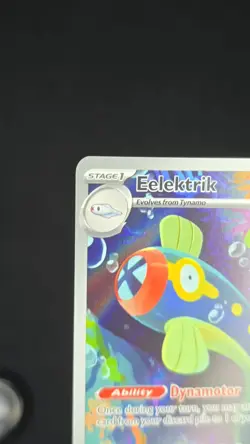 Pokemon TCG Eelektrik IR 114/086 SV Black Bolt English - Image 2