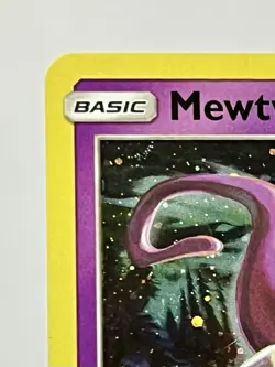 Mewtwo SM214 (NM) •SWIRL• Holo Rare Sun & Moon: Black Star Promo 2019 Pokemon - Image 3