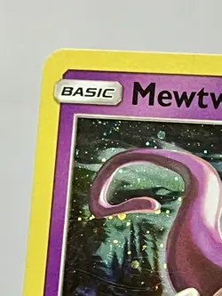Mewtwo SM214 (NM) •SWIRL• Holo Rare Sun & Moon: Black Star Promo 2019 Pokemon - Image 4
