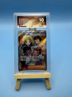 Students in Paldea 345/190 SR Jpn Shiny Treasure ex 2023 Pokemon ACE GEM MINT 10 - Image 1