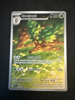 Sawsbuck - 092/086 - Illustration Rare - White Flare - Pokemon - Image 1
