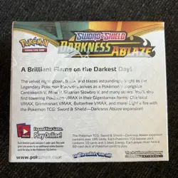 Pokemon TCG Sword & Shield DARKNESS ABLAZE Booster Box • FACTORY SEALED 820650817120 - Image 2