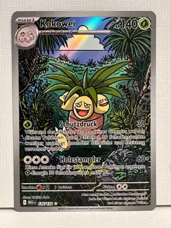 Pokemon Karte Alt Art Kokowei 135/132 Deutsch Mega Entwicklungen • Pokemon NM - Image 1