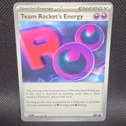 Team Rocket's Energy 182/182: Pokemon TCG Destined Rivals - Uncommon - NM - Image 1