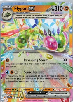 Pokemon TCG Flygon ex 106/191 Surging Sparks NM - Image 1