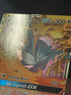 2019 POKEMON HIDDEN FATES MOLTRES & ZAPDOS & ARTICUNO TAG TEAM GX 44/68 - Image 5