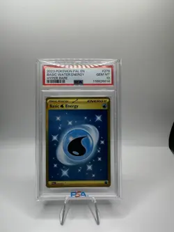 Pokemon TCG Water Energy Basic #279/193 Paldea Evolved Hyper Rare PSA 10 - Image 1