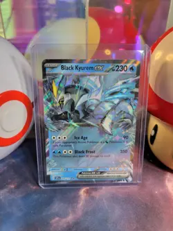 Black Kyurem Ex 48/191 Pokemon TCG S&V Surging Sparks Double Rare Holo NM - Image 1