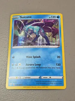 Pokemon TCG Suicune - 037/189 Darkness Ablaze Holo NM Shipped In A Top Loader!! - Image 1