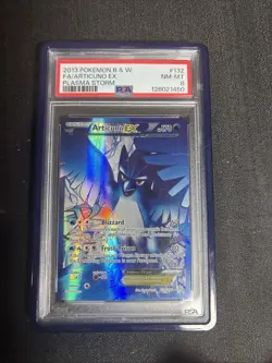 Pokemon Articuno EX Plasma Storm Full Art #132 PSA 8 - Image 1