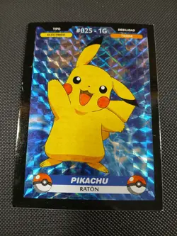 Pokemon 2024 Crealaser Database Peru Holo Pikachu 025 US Seller - Image 1