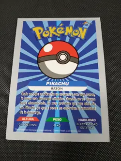 Pokemon 2024 Crealaser Database Peru Holo Pikachu 025 US Seller - Image 2