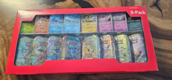 2025 Pokemon Prismatic Evolutions Mini Tins 8-Pack (Costco Exclusive) - Image 1