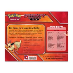 Pokemon Legendary Deck: Moltres English Factory Sealed - Image 2