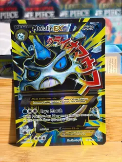 MEGA GLALIE ex 156/162 Breakthrough XY Full Art Holo Rare Pokemon TCG LP - Image 1