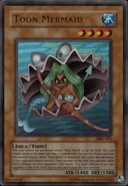 Toon Mermaid NA Unl Ed Ultra Rare MRL-072 Yu-Gi-Oh! - Image 1