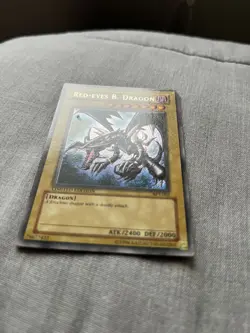 Yugioh Red-Eyes B. Dragon BPT-005 2002 Collector's Tin Limited Ed SECRET RARE - Image 2