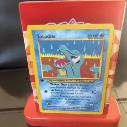 Totodile Neo Destiny 1st Edition Regular Card 85/105 - Image 1