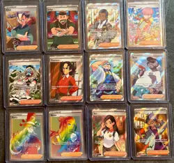 Pokemon TCG Trainer Card Rare SIR Full Art Bundle NM Pack Fresh - Image 1