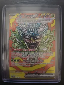 Pokemon TCG Prismatic Evolutions Teal Mask Ogerpon EX Card 145/131 - Image 1