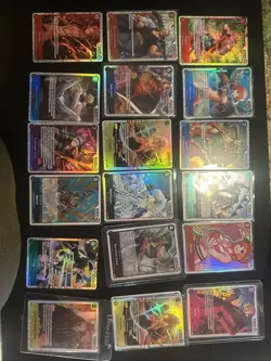 Awesome One Piece Lot 😎🦖🦖 🔥18 Cards🔥 - Image 1