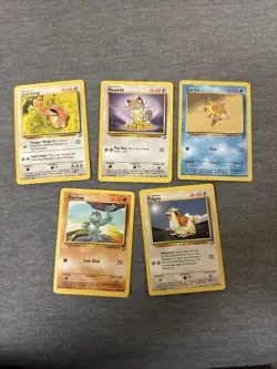 Pokemon Cards Lot Of 5 Base Set 2 Bundle - Image 1