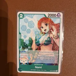 One Piece Royal Blood Release Event Card Nami OP10-033 UC - Image 1