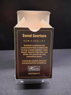 MTG World Championship Deck 1997 Svend Geertsen - Complete 90-card boxed, opened - Image 3