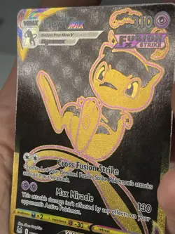 Pokemon Mew VMAX Fusion Strike Holo Ultra Rare Card TG30/TG30 - Image 4