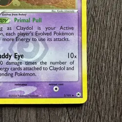 Claydol 2/101 Hidden Legends Reverse Holo Rare LP Pokemon Card TCG - Image 5