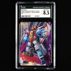 CGC NM/MINT+ 8.5 KAYOU 2023 Transformers CCG Card TF02-UR-008 Starscream - Image 1