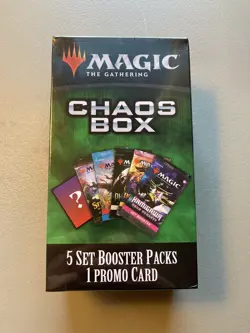 Magic The Gathering 2024 Chaos Box 5 Set Booster Packs + 1 Promo Card New Sealed - Image 1