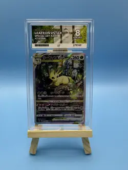 ACE 8 Leafeon VSTAR SAR 210/172 Vstar Universe Pokemon Japanese Graded Card - Image 1