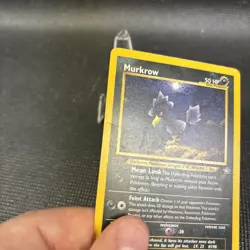 Murkrow 24/111 Neo Genesis Rare Vintage Pokemon Card TCG English - Image 3