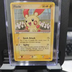 Plusle 13/17 Pop Series 1 2004 Pokemon Card - CGC Graded Gem Minto 10 - Image 2