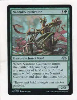 Magic: MTG: Modern Horizons: Foil: Nantuko Cultivator - Image 1
